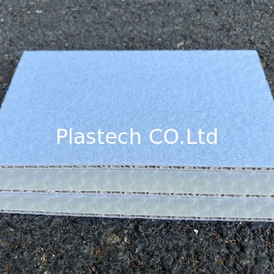 Laminowanie tkanin 5 mm włókninowa płyta PP o strukturze plastra miodu do ochrony powierzchni Skudo