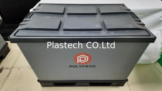 1200x800mm PP składany pojemnik z pęcherzem miodnym składany pudełko na palety zwrotne
