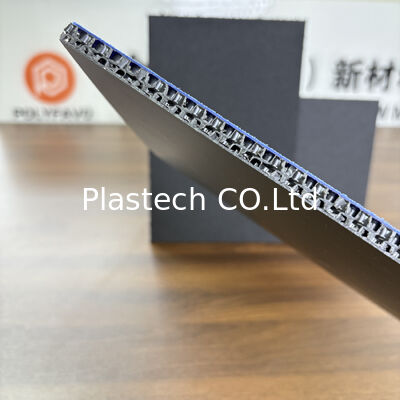 7mm Czarna Płyta Plastikowa Panele Lotnicze Lekkie 2800gsm Akcesoria do skrzyń lotniczych Panel z tworzywa PP o strukturze plastra miodu