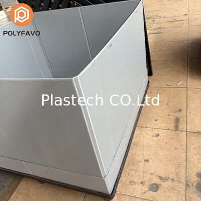 Pojemność ładunkowa 500 kg Pudełka do wysyłki 1220 * 1140 * 900 mm Plastikowy pojemnik do przechowywania