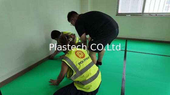 5mm Płyta Uderzeniowa Polipropylenowa Plastikowa Podłoga Ochrona Budowlana Ochrona Podłogi