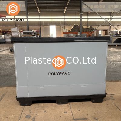 1220*1140*896mm Konfigurowalny Producent Pudeł Paletowych Składane Plastikowe Pudełko Paletowe z Plastiku Plastra Miodu