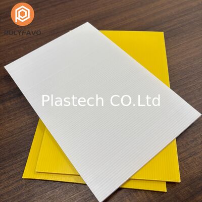Cellular Polypropylene Sheet Bottle Tray, Corrugated PP Bottle Divider Insert, Lightweight Protective Packaging Tray