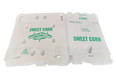 Wodoodporne pudełko do pakowania z kukurydzy o gramaturze 750 g / m2
